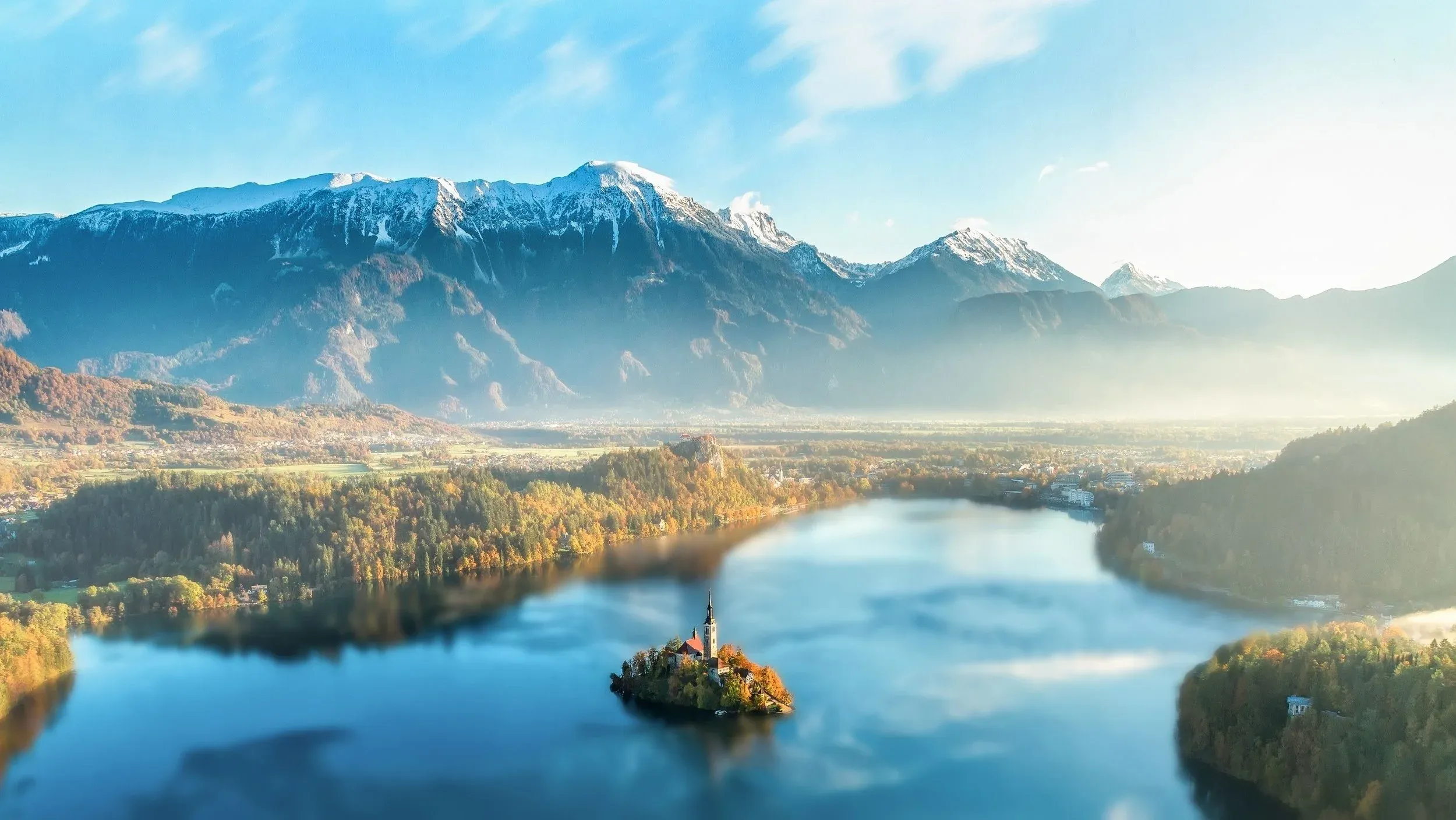Agencia de viajes Celaya - Paisajes de Bled, Eslovenia en viaje a Europa